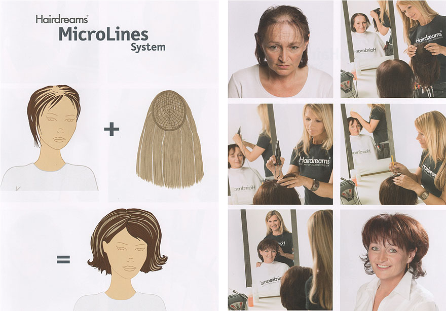 Hairdreams Microlines Hair Thickening Solution